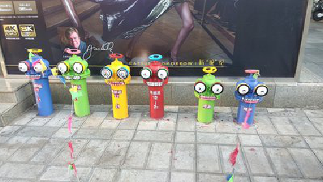 南川商业区彩绘