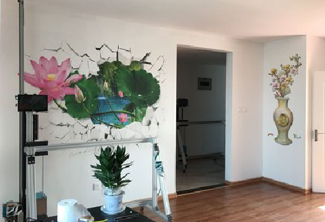 南川墙体彩绘相比墙纸的优势。