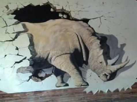 南川在墙绘中，如何绘制3D效果？