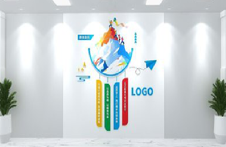 南川公司企业形象墙的工艺材料有哪些？