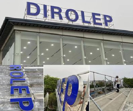 南川楼顶发光字安装的注意事项。